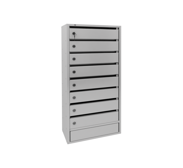 8-и секционный почтовый ящик «Орион М» 